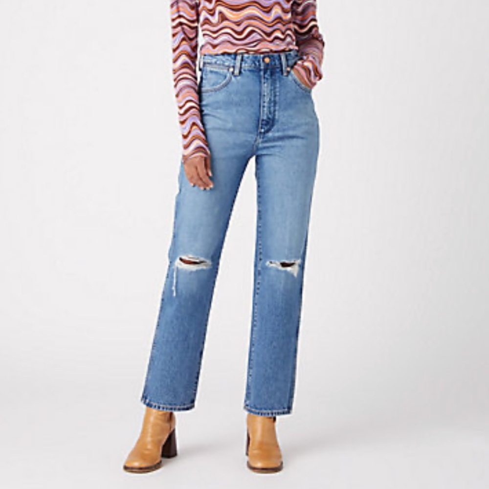 Wrangler Wild West High Rise Straight